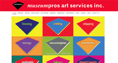 Desktop Screenshot of museumpros.com